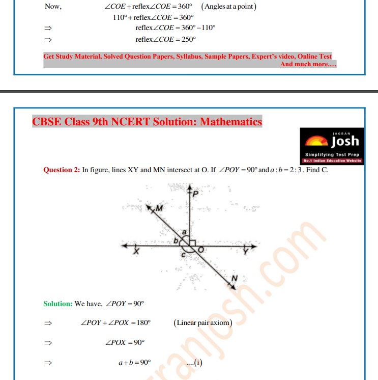 case study chapter 6 class 9 maths